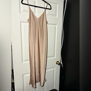Wilfred satin maxi dress